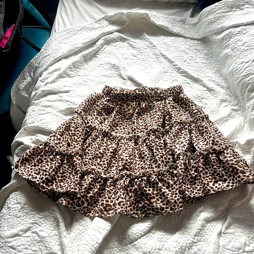 Cheetah skirt